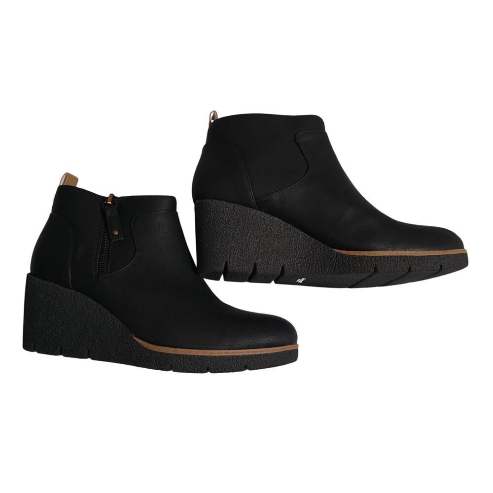 Dr. Scholl's Women's Bianca Wedge Booties Size 6.5 - Picture 3 of 4